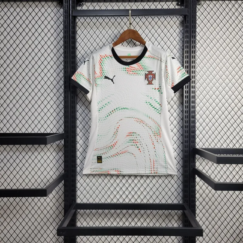 Camisa Portugal Feminino 25∕26 - Banco