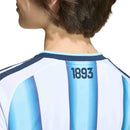 Camisa Infantil Argentina 2026 Home Com Patch Campeão