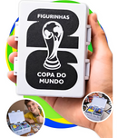 Caixa Porta Figurinhas Copa do Mundo 2026 Case Cards